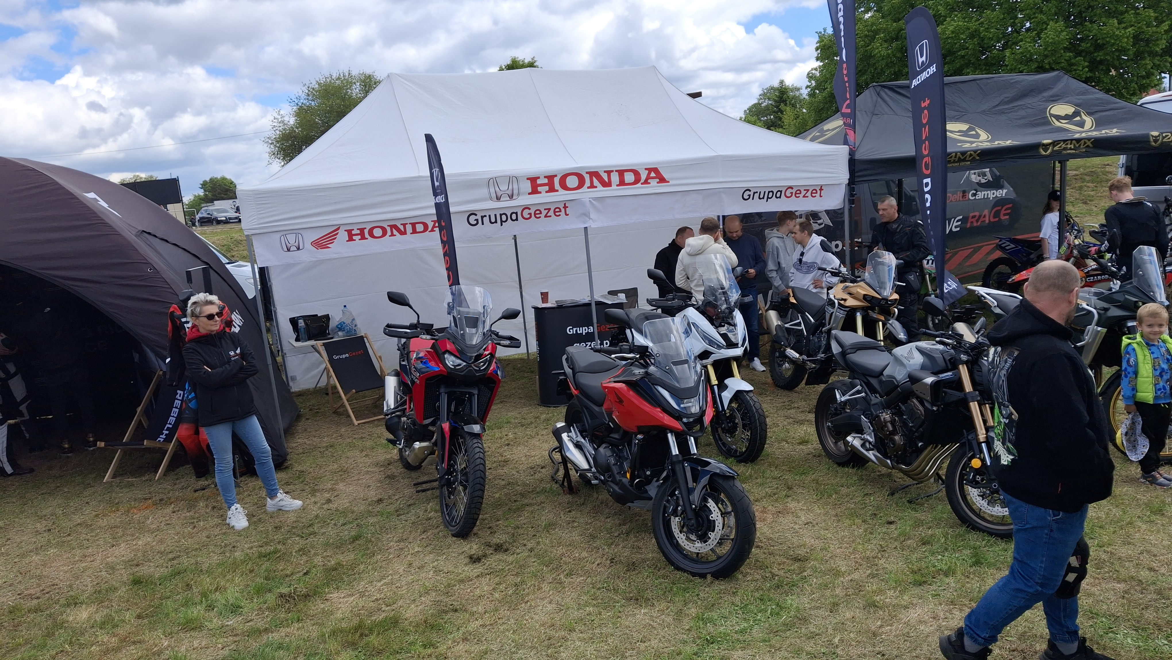 Honda Szczecin na Eska Rider Show