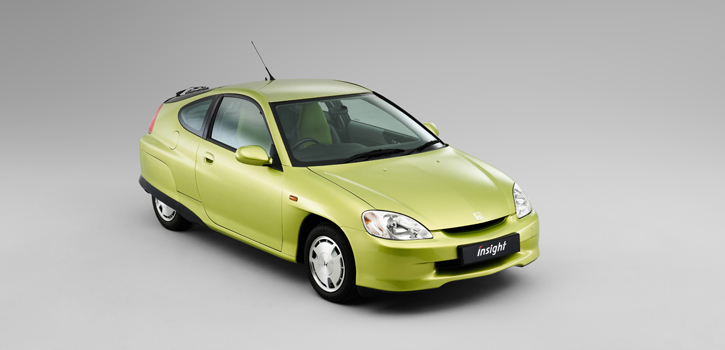 Honda Insight, czyli pierwszy w Europie samochód hybrydowy