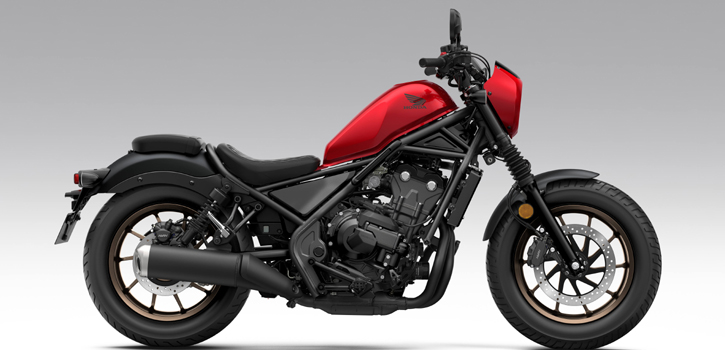 Honda CMX500 Rebel na rok 2027